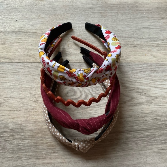 Set of 4 Fall Themed Headbands - Picture 2 of 4